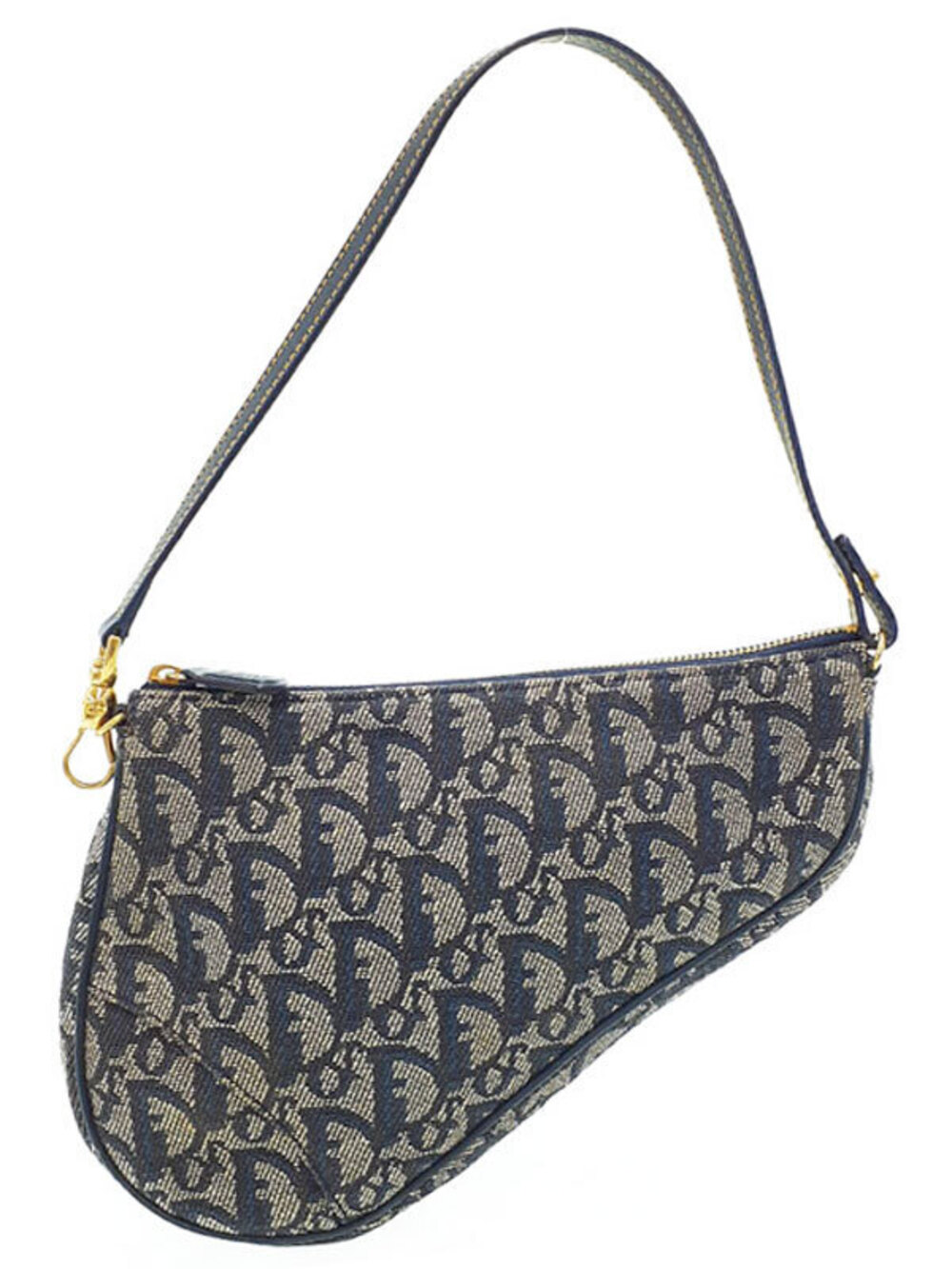 Christian Dior Trotter Saddle Pouch Clutch Handbag